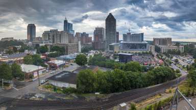 raleigh skyline