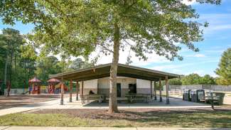 Honeycutt Park picnic shelter 